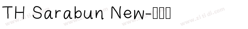 TH Sarabun New字体转换